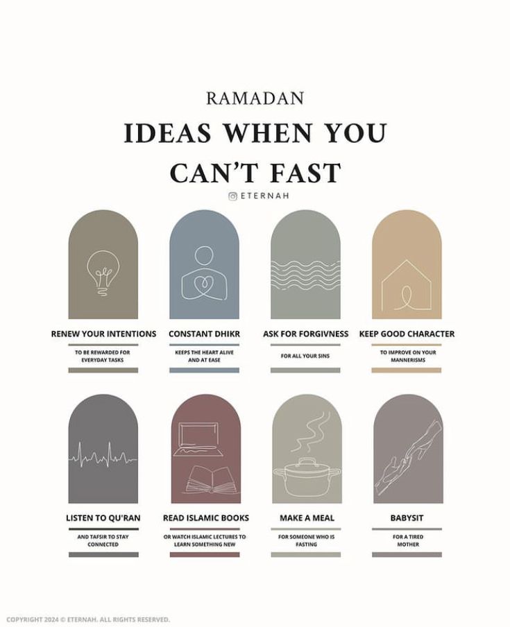 This may contain: raman's ideas when you can't fast info sheet for the internet
